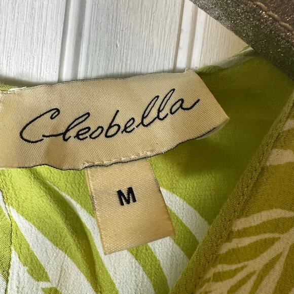 Cleobella Green Tropical Print Romper - Picture 5 of 8